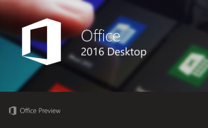 Microsoft Office 2016 ikinci Önizleme Sürümü Burada!