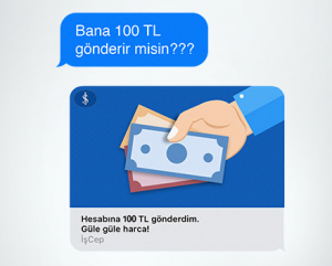 iMessage ile Para Transferi Mümkün! Bu Kolaylık Sadece İşCep’te