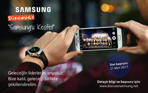 Discover Samsung 2017 Genç Yetenek İşe Alım Programı Başladı