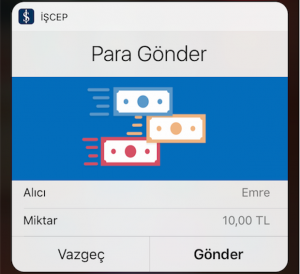 Siri ile Para Gönder, Siri ile EFT işlemi Yakında İşCep’te