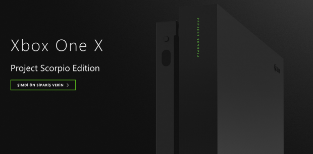 Xbox One X Project Scorpio Edition Türkiye Fiyatı 2899 TL