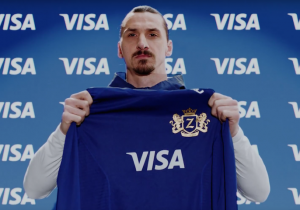 Zlatan Ibrahimovic Visa’nın 2018 FIFA Dünya Kupası Kampanyasının Yeni Yüzü Oldu