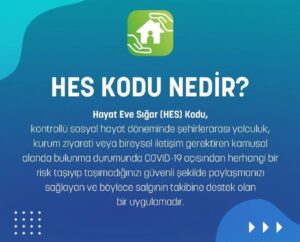 HES Kodu Seyahat İzin Belgesi Değildir! HES Kodu Ne İşe Yarar?