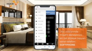 Otel odalarında Sanal Telefon sistemi ile temassız konuk deneyimi