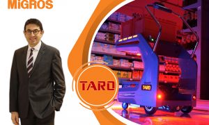 Migros siparişlerinizi artık 5X hızında Robot TARO hazırlıyor!