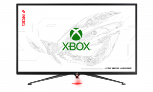 43 inçlik yeni ROG Strix XG43UQ Xbox Edition oyuncu monitörü!