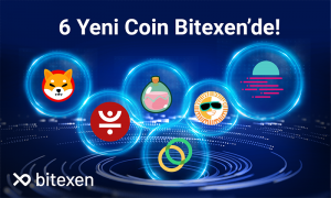 SHIB, SUN, CELO, JST, SLP ve GLMR Bitexen’de Listelendi