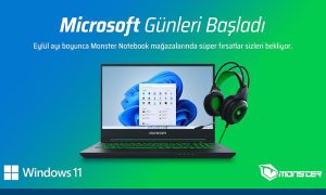 Monster Notebook’ta “Microsoft Günleri” Başladı!