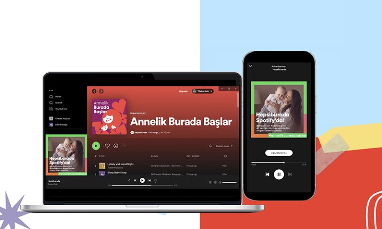 Hepsiburada’nın “Annelik Burada Başlar” Spotify Çalma Listesi “Ayın ...