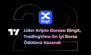 Lider Kripto Borsası BingX, TradingView En İyi Borsa Ödülünü Kazandı