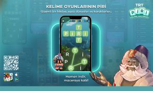 TRT’den Yeni Kelime Oyunu: “Piri: Kelime Macerası”