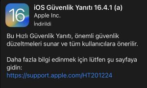 iOS 16.4.1 (a) Güncellemesi Yayınlandı!