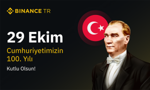 Binance TR, Türkiye Cumhuriyet’in 100. Yılını ‘Geleceğin Yüzüyüz’ Mesajıyla Kutluyor