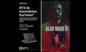 NVIDIA 4 bin serisi ekran kartlı ASUS ROG Notebook alanlara Alan Wake 2 hediye