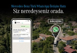 Mercedes-Benz Türk, WhatsApp İletişim Hattı Numarası Hizmete Girdi