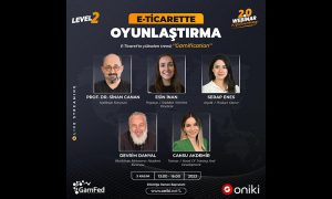 Oniki ve Gamfed işbirliğiyle düzenlenen ikinci E-Ticarette Oyunlaştırma Webinarı