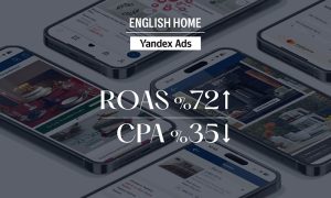 English Home, Yandex Ads iş birliği reklam harcama getirilerini %72 artırdı