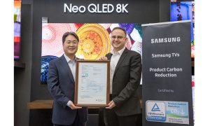 Samsung 2024 Model TV’leri için TÜV Karbon Sertifikası