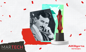 Nikola Tesla ile e-kasko Konuşan Aksigorta’ya Martech Awards’tan Ödül