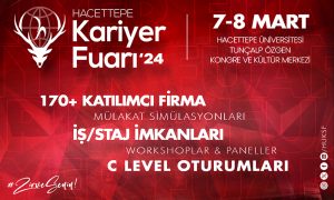 Hacettepe Kariyer Fuarı, 7-8 Mart’ta Sizlerle!