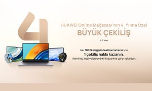 HUAWEI Online Mağazası’nın 4. Yılında Özel Büyük Çekiliş!