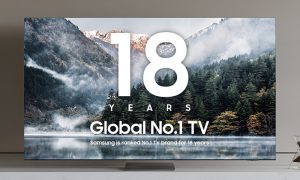 Samsung 18’inci defa global TV pazarının lideri oldu!