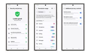 Samsung Galaxy’nin Güvenlik ve Gizlilik Panosu ile Kontrol Sizde!