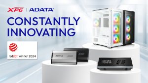 2024 Red Dot Design Awards’ta ADATA ve XPG Ürünlerine Üç Ödül Birden