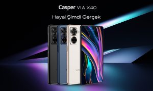 Türkiye’nin Beğendiği Renkler CASPER VIA X40’ta!