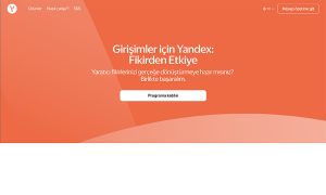 Yandex’ten Türkiye’deki Girişimcilere Özel Startup Programı