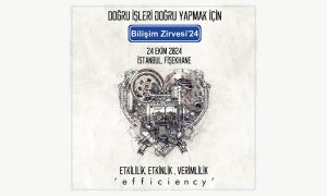 24. Bilişim Zirvesi’nde sektör “Etkililik, Etkinlik, Verimlilik” diyecek!