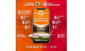 Corendon Airlines, Corendon Alanyaspor – Onvo Antalyaspor maçını dijital dünyaya taşıyacak