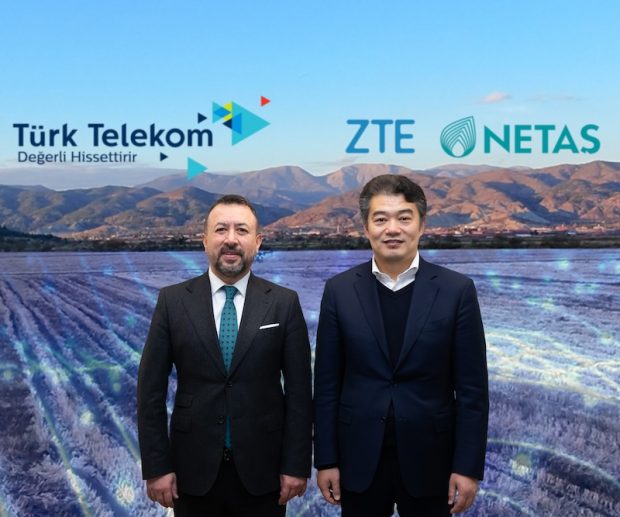 Türk Telekom Network Genel Müdür Yardımcısı Zafer Orhan  ZTE Corporation Avrupa ve Amerika Bölge Başkanı ve Netaş Yönetim Kurulu Başkanı Aiguang Peng