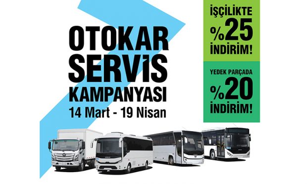 Otokar’ın “Servis Kampanyası” ile Bahar Erken Gelecek