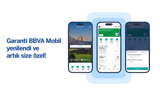 Garanti BBVA Mobil yenilendi: Daha Kolay, Kişiye Özel